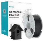 Sunlu Filament ASA černá / Struna pro 3D tiskárnu / ASA / 1,75 mm / 1 kg (ASA B)