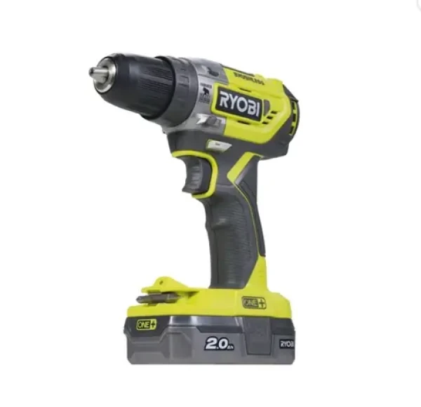 Ryobi R18PD5-220S / Aku Příklepová vrtačka / 18V / 2x2.0Ah / 13mm sklíčidlo / 1400 ot-min / 23.800 údedrů-min / 50 Nm (5133004375)