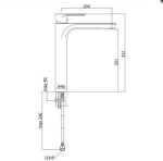 PAFFONI - Green Umyvadlová baterie, chrom GR081CR