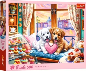 TREFL Puzzle Štěněcí láska