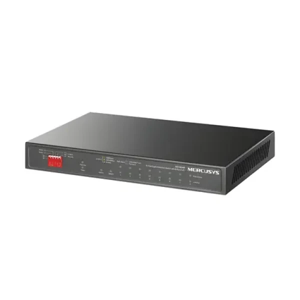 Mercusys MS110GMP / Switch / 10x GLAN / 8x PoE+ / Fanless (MS110GMP)