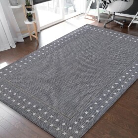 DumDekorace Venkovní koberec na terasu OUTDOOR PATIO 11 z polypropylenu Šířka: 120 cm | Délka: 170 cm