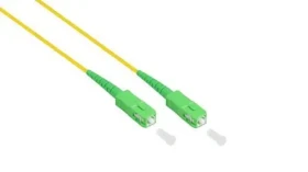 Good Connections OS2 LC-SC žlutá 7,5 m / Optický patch kabel / Simplex / SM 9/125 µm / APC / LSZH (LW-S907LASA)