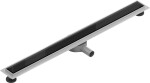 MEXEN/S - Flat 360 MGB odtokový žlab otočný 100 cm černá sklo 1026100-40