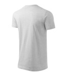 Heavy New tričko unisex světle šedý melír XL