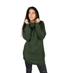 HOSH Pletený jednobarevný rolák CLAIRE Barva: Tmavě šedá