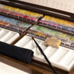 Sennelier Sennelier, 131668.96, L´Aquarelle, mistrovské akvarelové barvy v dřevěném kufříku, 96 1/2 pánviček s příslušenstvím