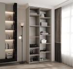 Police pro šatní skříně COMO Barva korpusu: Kašmír, Rozměry: 40 cm, Počet: 1 sada - 2x police