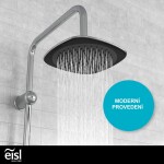 Eisl - Sprchový set bez baterie SHOWER DREAM, chrom/černá DXLD60088CS DXLD60088CS