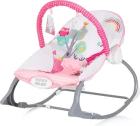 CHIPOLINO Dětské houpací křesílko Melody Pink / od 6 měsíců (SHEML02401PI)