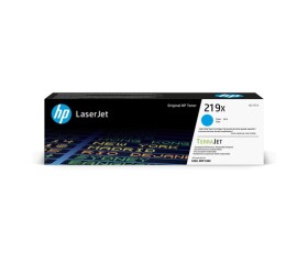 HP 219X High Yield Cyan Original LaserJet Toner Cartridge (2,500 pages) EDF_556997
