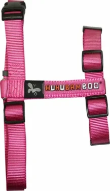Huhubamboo Postroj pro psy růžová / 32-46cm (353058)