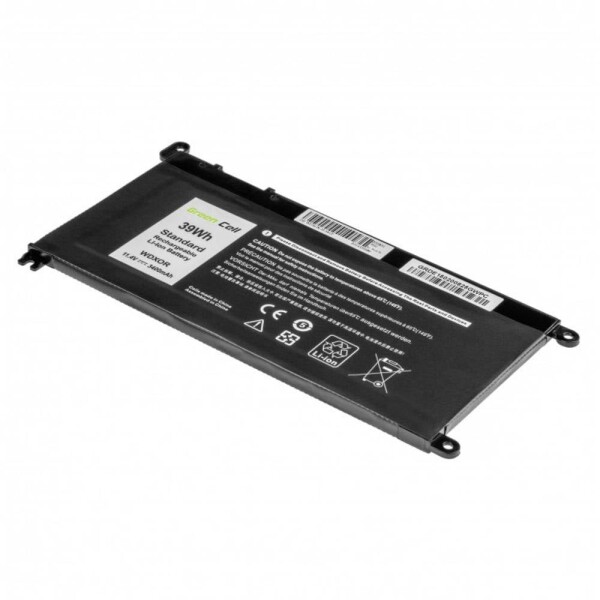 Green Cell akumulátor do notebooku WDX0R 11.4 V 3400 mAh Dell - Green Cell DE150 baterie - neoriginální