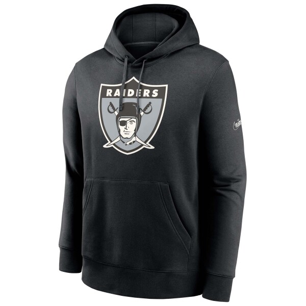 Nike Pánská mikina Las Vegas Raiders NFL Rewind Logo Club Hoodie Velikost: S