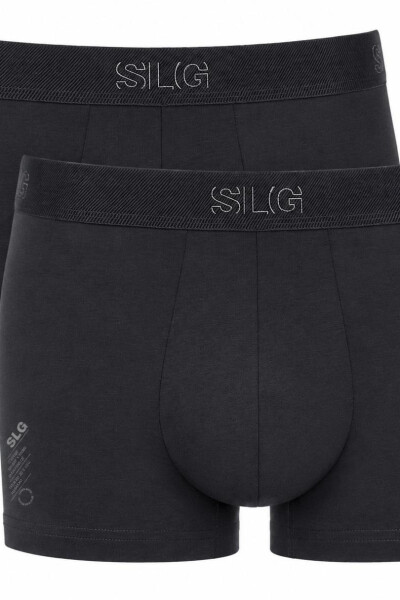 Boxerky SLG BASE TRUNK, balení po 2 kusech černá XXL