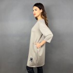 HOSH Dámské šaty Caspia Velikost: UNI, Barva: Béžová