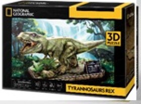 CUBICFUN 3D puzzle National Geographic: Tyrannosaurus Rex 52 ks