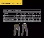 Džíny na motorku Trilobite Parado monolayer Aaa slim fit black - 40 / modrá