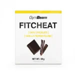 Proteinová čokoláda Fitcheat - GymBeam (hořká čokoláda vanilka, 80 g) (30539-7-80g-darkchocolatevanilla)