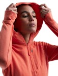 ICEBREAKER Wmns Merino 260 Quantum IV LS Zip Hoodie, Tang velikost: XS