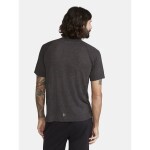 Běžecké tričko CRAFT ADV Trail Wool SS - černá Velikost textilu: XL