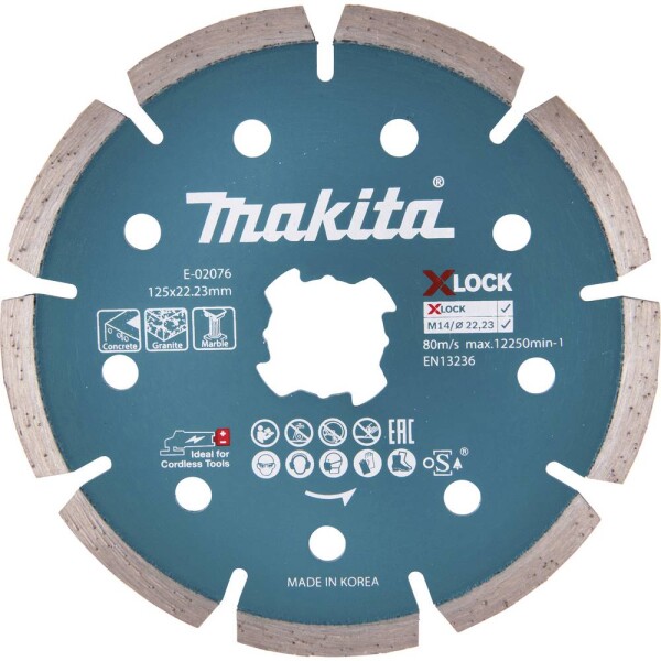 Makita E-02076 E-02076 diamantový řezný kotouč 125 mm 1 ks beton, granit, mramor