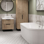 INVENA - Vanová baterie Kalitea Trend, chrom BW-72-001-V