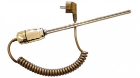 OLSEN SPA - Topná tyč PATRONA s termostatem - Barva topné tyče - Zlatá lesklá, Výkon topné tyče - 150 W RADPST154