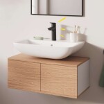 GROHE - QuickFix Start Umyvadlová baterie s výpustí Push-Open, matná černá 235752432