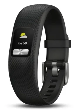 Garmin Vivofit 4 (vel. SM) černá / Fitness náramek / LCD 88x88px / Bluetooth / ANT+ / 5 ATM (010-01847-10)