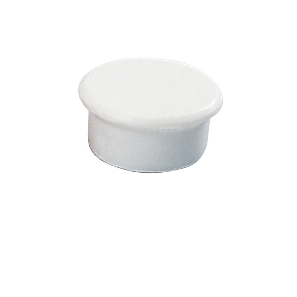 Dahle magnet plánovací, Ø 13 mm, 1 N, 8 ks, bílé