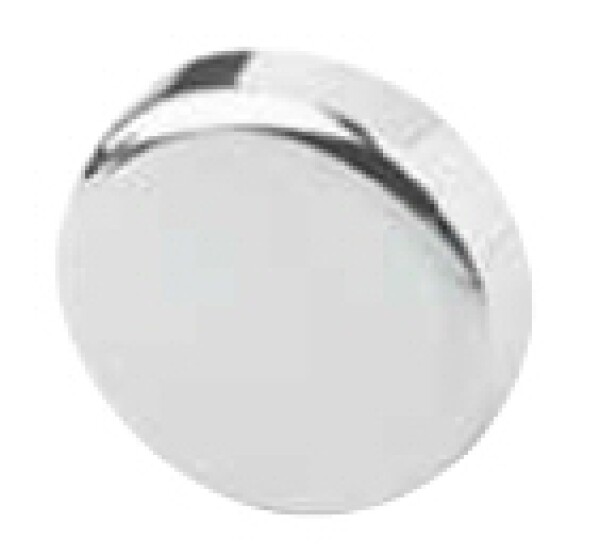 BLUM 84.4140 vnější krytka závěsu, vrtané sklo, tvar "O", lesklý chrom (12090)