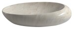 SAPHO - DALMA keramické umyvadlo na desku 68x44 cm, marfil 327