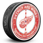 Mustang Puk Detroit Red Wings NHL Center Ice