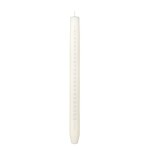 Ester & erik Adventní svíčka Cylindrical 28 cm – 06 Ivory, bílá barva, vosk