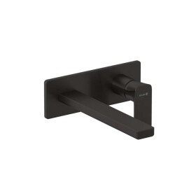 KLUDI - Renon Umyvadlová baterie pod omítku, 2-otvorová instalace, broušený Gunmetal 42245N275
