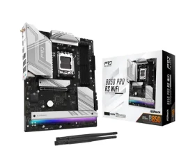 ASRock B850 Pro RS WiFi / AMD B850 / DDR5 / SATA III / USB 3.2 / 2.5GLAN / Wi-Fi 6E / sc.AM5 / ATX (90-MXBQL-A0UAYZ)