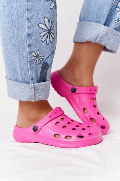 Dámské Nazouváky Růžové Pěnové Crocsy EVA 39