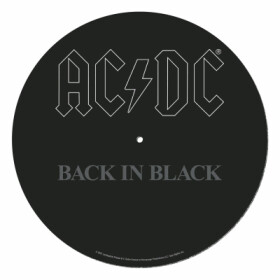 Podložka na gramofon - AC/DC Back in Black - EPEE Merch - Pyramid