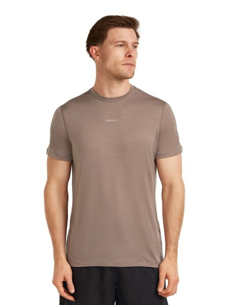 Pánské merino triko s krátkým rukávem ICEBREAKER Mens 125 Cool-Lite Speed SS Tee, Porcini velikost: S