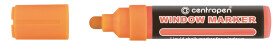 Značkovač křídový Centropen 9121 - oranžový