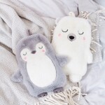 Sass & belle Termofor Nanook Polar Bear, bílá barva, textil