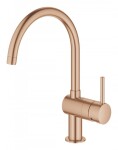 GROHE - Minta Dřezová baterie, kartáčovaný Warm Sunset 32917DL0