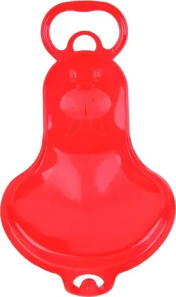 JOKOMISIADA Kluzák na sníh Mrož červená / Kluzák na sníh / nosnost 50 kg (SP0808)