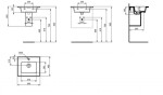IDEAL STANDARD - Strada II Nábytkové umyvadlo 54x46 cm, s otvorem pro baterii, s Ideal Plus, bílá T2988MA