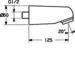 HANSA - Jet Hlavová sprcha sportovní, chrom 04860100