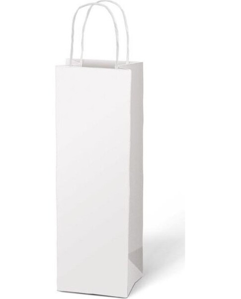 Taška dárková T12 kraft 120x360x90 bílá
