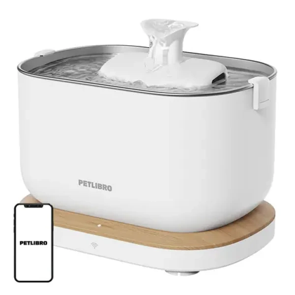 Petlibro Dockstream / Fontánka / 2,5 l / Wi-Fi aplikace / PawSense sledování pití (PL-WF105-31W)