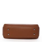 Úžasná dámská koženková crossbody Georgina koňaková