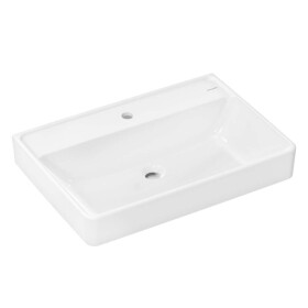 HANSGROHE - Xanuia Q Umyvadlo 70x48 cm, bez přepadu, otvor pro baterii, bílá 60223450